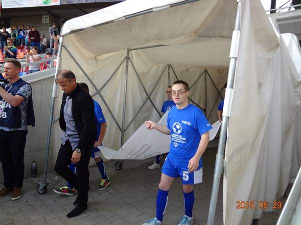 Osoby niepełnosprawne na 35. kolejce piłkarskiej ekstraklasy